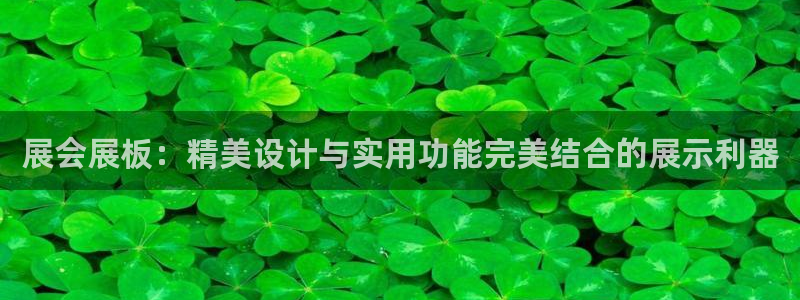 果博集团：展会展板：精美设计与实用功能完美结合的展示利器