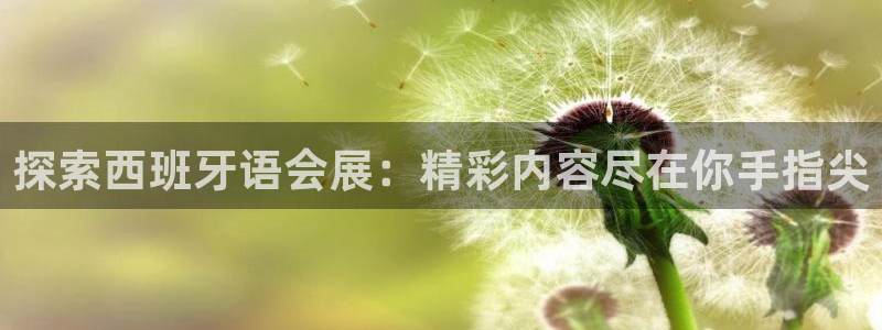果博平台真实吗安全吗可靠吗：探索西班牙语会展：精彩内容尽在你手指尖